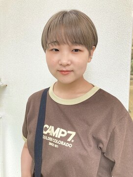 カサネ(casane) ショートマッシュ クリアベージュ