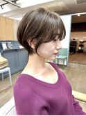 大人くびれショート　ハイライト　熊本　ruen 山田大貴