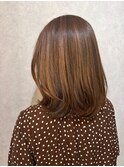 大人のうる艶美髪ハイライト 髪質改善Trと秋カラー #1