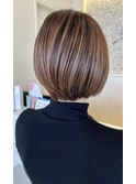 【岩切】朝が忙しい大人女性のためのお手入れ簡単ショートボブ