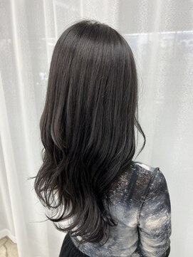 ルノン フィージュ(LUNON fieju) ダークグレージュ/暗髪カラー/髪質補習カラー