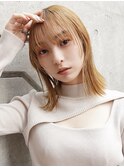 【La fith】ブロンドベージュ×ミディアム