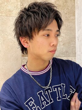 ロンドガルマン 名古屋(Lond GULLMAN) 【Lond GULLMAN江村】アップバング/ミニウルフ