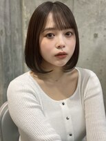 ルームバイシー 新宿(Loom. by Sea)&nbsp;ワイドバング×外はねボブ[韓国/イメチェン]