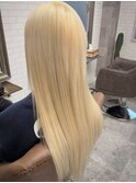 抜きっぱなしブロンドxエクステ
