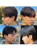 10代20代韓国シースルーマッシュ