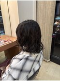【ブリーチ/パーマ/ショート/ショート】