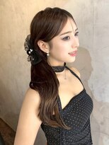 マスカリ(muscali)&nbsp;星華,姫カットレイヤー,ネビージュ,小顔,韓国風巻き