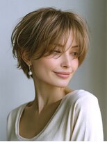 アルトリスト(Altruist Aging×HAIR&SPA)&nbsp;★ダークアッシュ大人ガーリーボブ着物似合わせカット/髪質改善