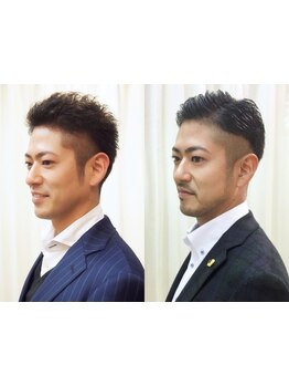清潔感のあるビジネススタイルに!繊細なカット技術と豊富な提案であなただけの理想を叶えます◎