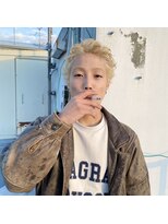 ブルーヘンビレッジ(bluhen village) メンズブロンドヘアー