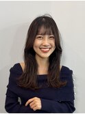 ロング/レイヤーボブ髪質改善縮毛矯正白髪ぼかしショート韓国
