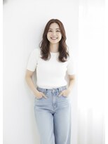 ニコフル(Nico-Hulu)&nbsp;抜けミディアム×ピンクベージュ【人形町/浜町/水天宮】