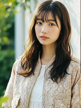 コトナ 越谷店 大人ミディアムヘア/チャコールグレー/髪質改善/縮毛矯正/越谷