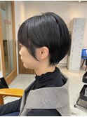 暗めカラー×フェイスフレーミング×デザインカラー