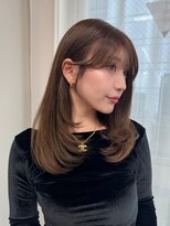 リッカ(LICCA)&nbsp;【LICCA 伊崎優李】韓国ヘア/レイヤーカット/前髪/姫カット