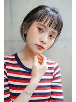 ギークス(GEEKS) 【GEEKS渋谷】ミニマルボブ/アンブレラカラー/初ブリーチ/冬ヘア