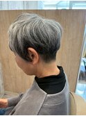 大人にこそ似合う◎メリハリショート×マッシュ