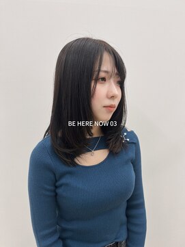 ビーヒアナウ N゜03 金沢駅西店(BE HERE NOW) 【韓国ヘア/レイヤーカット/グレージュカラー】