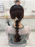 タイト編み下ろし
