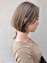 ジェコ ブラン(gecko. brun) ハイトーンボブ