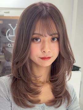 ヨロ 小岩(YOLO) 小岩ブリーチなしWカラーレイヤーカットハイライトケアブリーチ