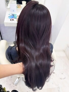 アイトーキョーエス 渋谷(AI TOKYO S) 着物ヘア/ボルドーカラー/ミディアムレイヤーカット/渋谷