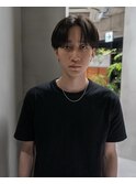 ココアベージュ/黒髪/クラゲヘアー/オリーブグレー/ボブ/表参道