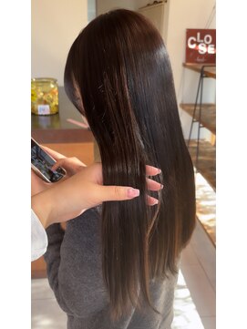 ヘアルーム クオーレ(hair room Cuore) natural＿brown