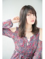 ヘアープレイスルシア(Hair Place Lucia) 旬な切りっぱなしレイヤースタイル1スタイル