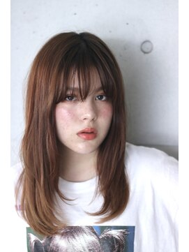 アンドヘアー 西葛西(&-HAIR) 透明感カラー+髪質改善トリートメントで春ヘアを!!