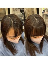 コワファーストナガサキシャンプーボーイ(COIFF1RST NAGASAKI SHAMPOO BOY) 前髪 生え癖 縮毛矯正