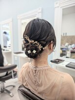 ジパングインスパイア アップスタイル シニヨン