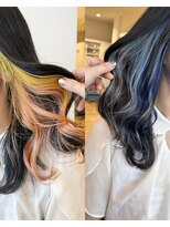 ルッツ(Lutz. hair design)&nbsp;5/22 インナーカラー　デザインカラー【千代田彩夏】