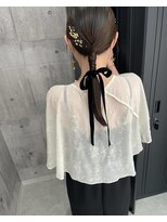 エミュ ヘアー(emu.hair) お呼ばれヘアセット