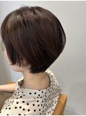 【乾かすだけで決まる◎】大人の丸みショート