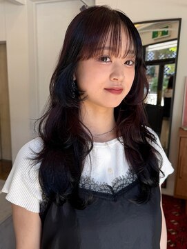 ヘアーアイスカルテット(HAIR ICI QUARTET) 夏カラー/レイヤー/ローライト/大人可愛い