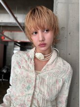 クリーム(CREAM) マッシュウルフショートヘア☆