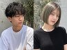 【Lady's&Men's】　小顔カット   [市川/ボブ/ショート/レイヤーカット/men's]
