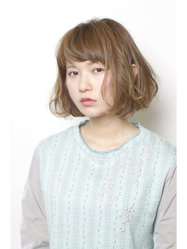 プライベートサロン キッテ(private salon kitte.) リラクシーなカールエッセンスボブ