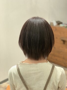 ル シエル(Le Ciel) 矯正毛でも！柔らかショートボブ