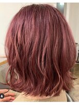 リコモ(Likkle More) ピンク×パープル担当中西【十条 美容室 リコモ】