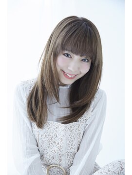 フィガロ アヴェダ(FIGARO AVEDA) 【figaro】モーブカラー☆ナチュラルロング