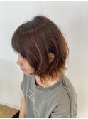 縦巻きパーマ
