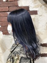 ヘアー クリエイト カルバリ(HAIR CREATE Calbari)&nbsp;ブルーアッシュ×インナーカラー