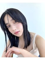 ゲーム 下北沢(GAME)&nbsp;透けるダークトーンカラー×ぷつっとミディアム