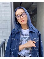 ジーナ(XENA) 【MIYU】smoke marine Blue