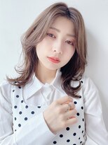 ケーツー エソラ池袋店(K-two)&nbsp;韓国風ミディアムレイヤー♪［髪質改善/池袋&目白&大塚］