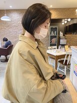 クロエ バイ ラヴィズム 新潟駅前店(CLOE by LUVISM) ぱつっと前下がりボブ★