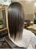 縮毛矯正+髪質改善ストレート